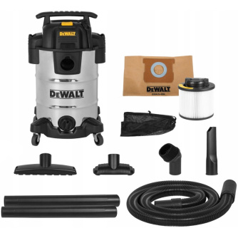 Купить Пылесос строительный DEWALT DXV 30 SAPTA   1050Вт 30л фото №1